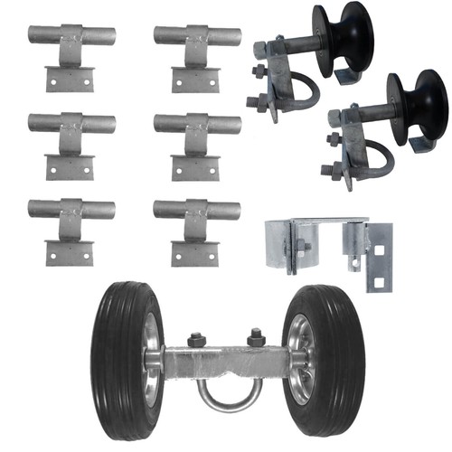 Chain link rolling gate - gate,