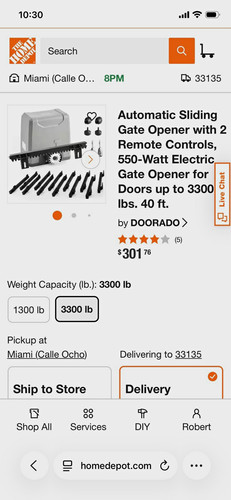 550w sliding gate opener - sliding,