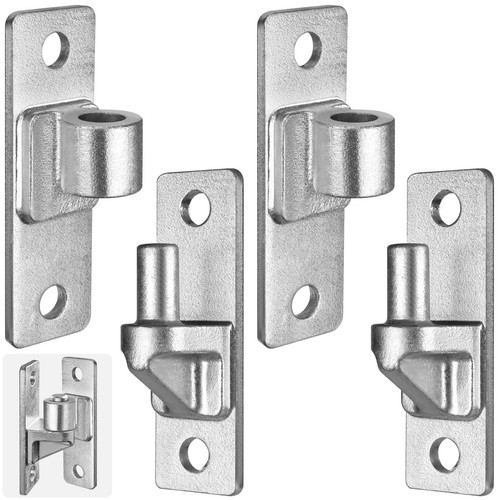 Wall mount gate hinges - wall,